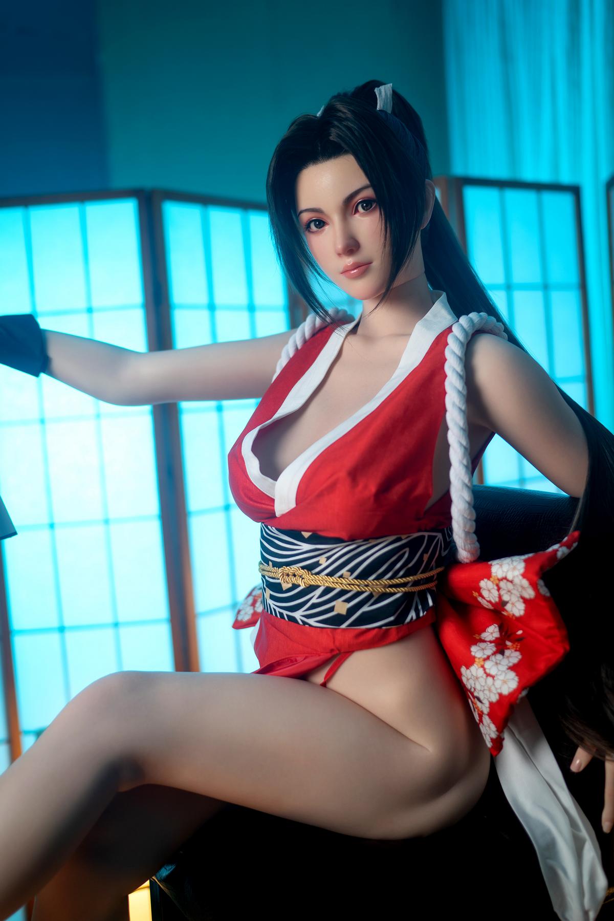 Siliconen sekspop Mai Shiranui | Real Doll uit Fatal Fury 